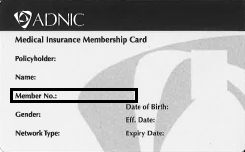 Member ID